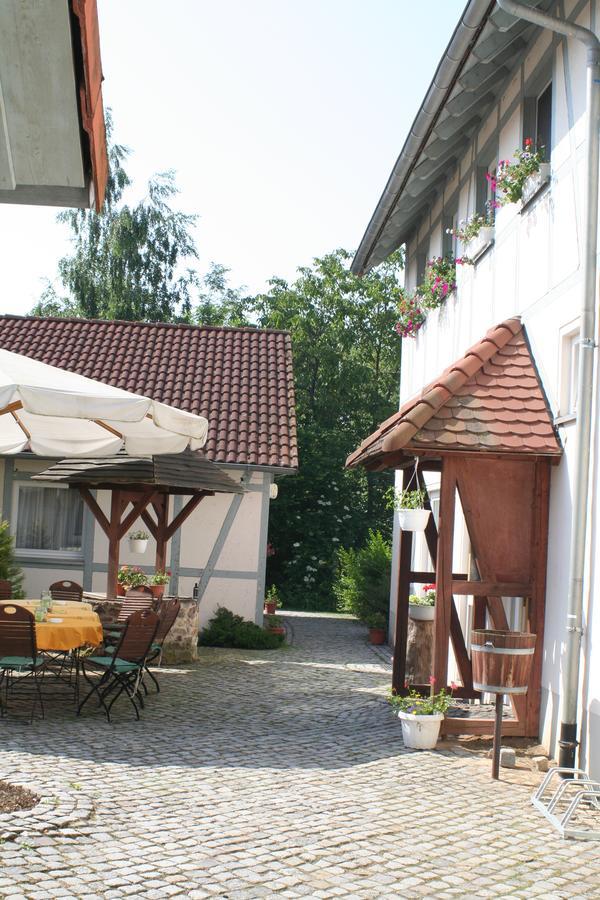 Landhotel "Zum Nicolaner" Grossweitzschen Eksteriør billede